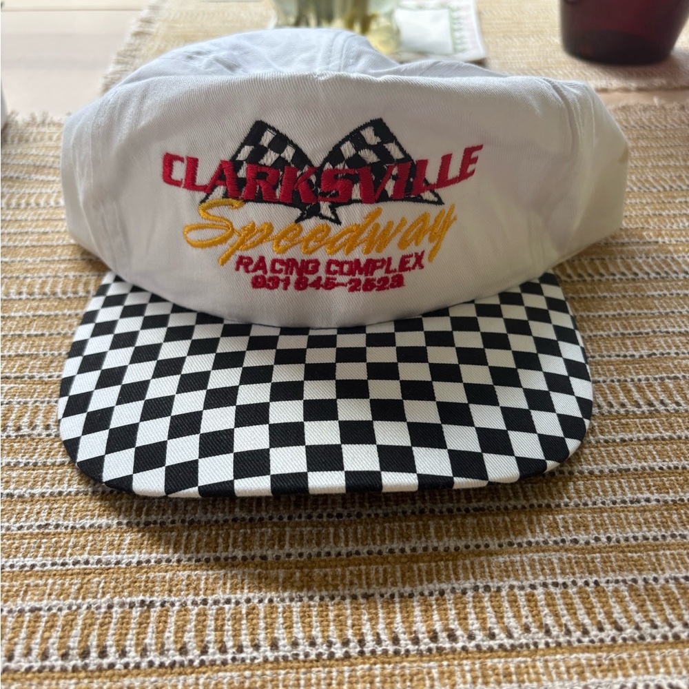 Vintage Clarksville Speedway Racing Cap